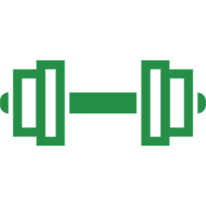Icon representing flexible personal training support